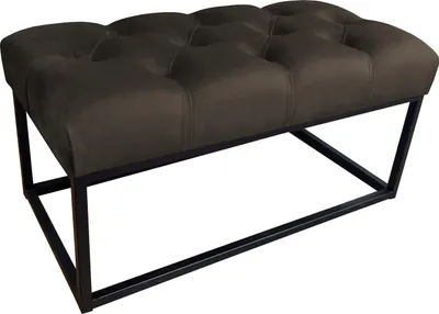 Obrázek produktu pro CHARLIE MG VELVET hnědá lavička