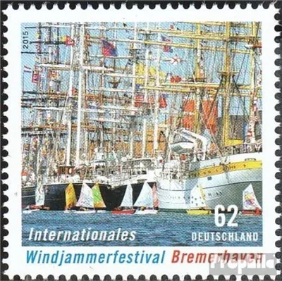 Produktbild von Briefmarken BRD (BR.Deutschland) 2015 Mi 3172 (kompl.Ausg.) postfrisch Windjammerfestival