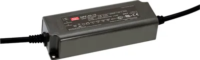 Produktbild von MEANWELL NPF-40-20, Installationsnetzteil, IP67 40W 20V 2A CV+CC