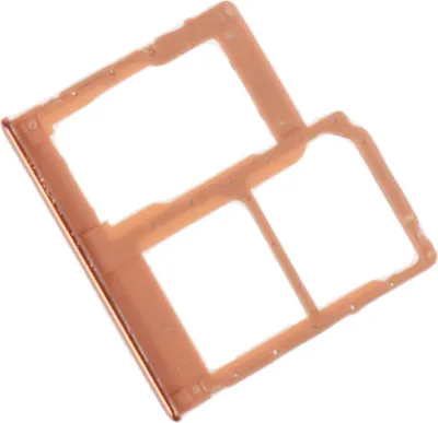 Produktbild von Für Samsung Galaxy A40 A405F Sim Karten Halter Rot