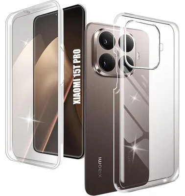 Image de Coque pour Xiaomi 15T Pro - Intégrale Protection 360 Antichoc Transparent Silicone+PC