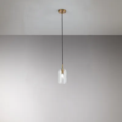 Image de Coro 1 Lumière E14 Transparent Lustre Contemporain