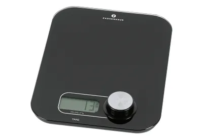 Obrázok produktu pre Zassenhaus Eco Energy, Elektronická kuchynská váha, 5 kg, 1 g, Čierna, Sklo, Obdĺžnik