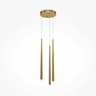 Obrázek produktu pro Maytoni Cascade LED závěsné světlo, závěsné světlo 3x 19W mosazná neutrální bílá