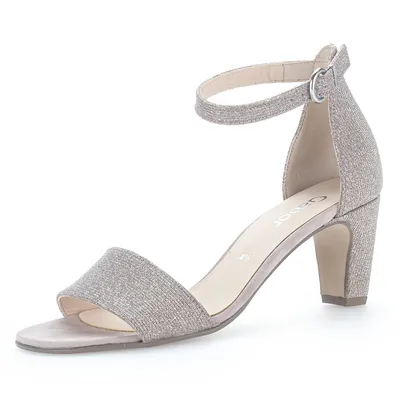 Produktbild von Gabor Sandalette 790.64, Textil, Gold, Damen