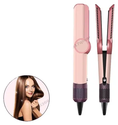 Produktbild von Haarglätter, heiße/kalte Luftstufen, schnelles Styling, Rosa, EU-c
