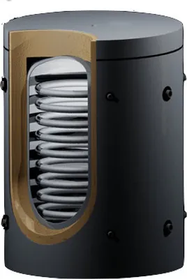 Produktbild von Pufferspeicher 600 Liter mit Isolierung Typ HPSS 600