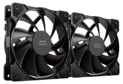 Zdjęcie produktu dla Mars Gaming MF-PWMX2, Wentylator, 12 cm, Czarny