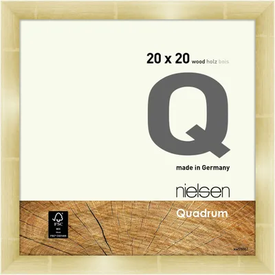 Image de Cadre interchangeable en bois Nielsen Quadrum 20x20 cm or