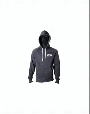 Produktbild von Star Wars Kapuzenjacke - Stormtrooper (grau meliert) M