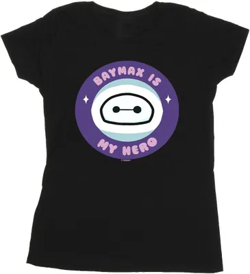 Produktbild von Disney - "Big Hero 6 My Hero" T-Shirt für Damen BI13438 (S) (Schwarz)