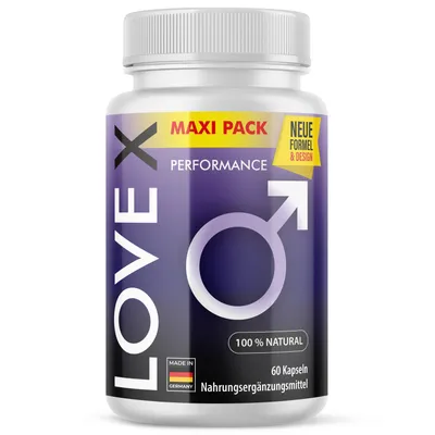 Obrázok produktu pre Doplnok stravy Love X s L-arginínom, L-citrulínom, macou, extraktom z hroznových jadierok a zinkom