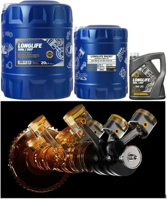 Produktbild von Mannol Longlife 504/507 5W-30 5 Liter
