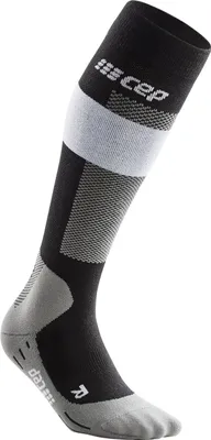 Produktbild von CEP merino socks, skiing, tall, v2, GREY II