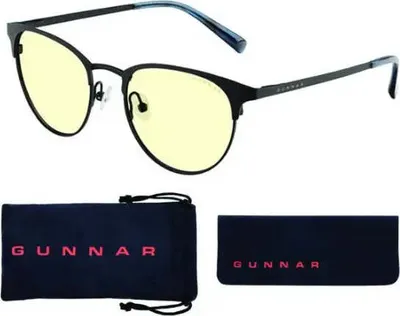 Zdjęcie produktu dla Okulary komputerowe GUNNAR Apex Onyx/Navy, Amber