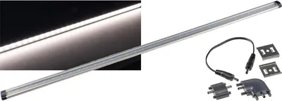 Produktbild von ChiliTec 21302 LED Unterbauleuchte "CT-FL80" 80cm 745lm, 6W, 4200K / tageslicht weiß