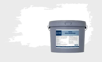 Produktbild von Isoliergrund Weiß 5L geruchsarm halbtransparent für durchschlaggefährdete Untergründe