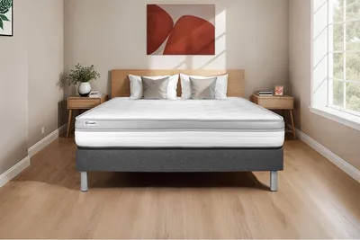 Produktbild von Matratzenset VITAL RELAX 180 x 200 cm Bettrahmen Kit grau