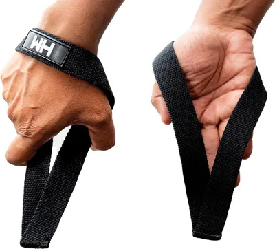 Produktbild von Handgelenkbandagen für olympisches Gewichtheben - Bodybuilding, Reißen, Ziehen und Kreuzheben - Workout-Wraps für Männer und Frauen