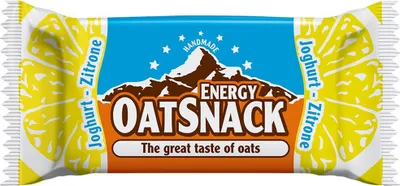 Produktbild von Oat Snack Riegel, 1 x 65 g Riegel, Geschmack: Joghurt Zitrone