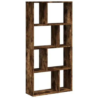 Immagine prodotto di vidaXL Libreria in rovere affumicato 60x20x120,5 cm Materiale ligneo