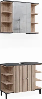 Produktbild von Badmöbel-Set Vicco Aquis Sonoma 2 Teile, Model 40654