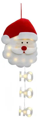 Produktbild von Weihnachtsdeko mit Beleuchtung, Weihnachtsmann HOHOHO, 24 LED