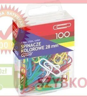 Produktbild von Bunte Büroklammern, 100 Stück, GRAND