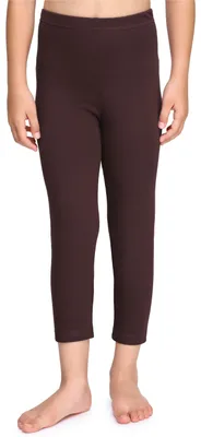 Image de Leggings 3/4 en coton pour fille Merry Style MS10-226 (marron, 146)