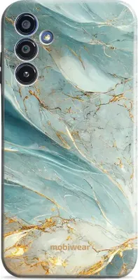 Produktbild von Handyhülle für Galaxy S25 Ultra, Mobiwear Elite Pro, Adern des Azur