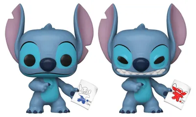 Productafbeelding van Funko Pop! Disney: Lilo & Stitch - Stitch met stemmingstabel, nummer #1744