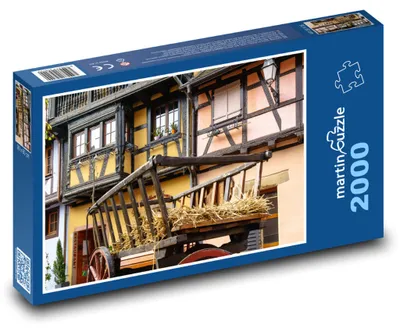 Obrázok produktu pre Puzzle 2000 Francúzsko - historické mesto - martinpuzzle