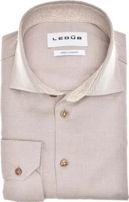 Produktbild von Ledub Modern Fit Neu-Business-Hemd rosa Baumwolle