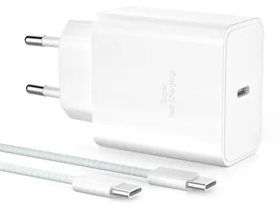 Immagine prodotto di Caricabatterie USB-C YISH 45W - Alimentatore GAN PD, caricabatterie rapido USB-C, compatibile con PPS