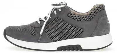 Produktbild von Gabor - Mesh Oval/Nubuk - Damenschnürer - grau/river 0694649 (5,5/grey/river)
