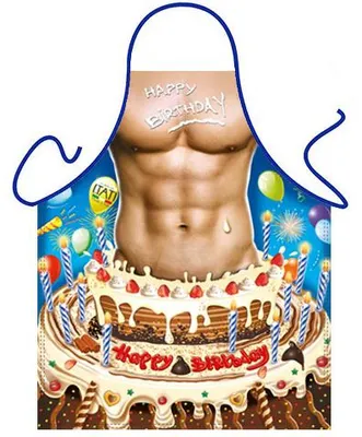 Immagine prodotto di Grembiule Compleanno Uomo Multicolore