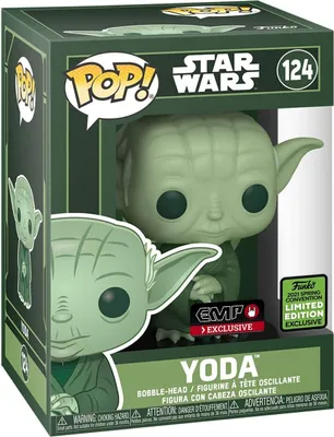 Produktbild von Star Wars - Yoda 124 2021 Spring Convention Limited Edition Exclusive - Funko Pop! - Vinyl Figur