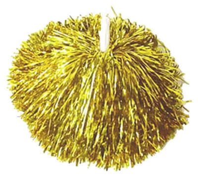 Produktbild von Cheerleader-Pompons mit geradem Griff, Teamgeist, Jubel-Requisiten für Aerobic, Tanzen, Schule, Sport, Spiel, Gold