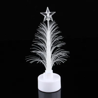 Produktbild von Mini-Weihnachtsbaum, LED-Licht mit Farbwechsel, Tischdekoration & Nachtlicht für Festtage