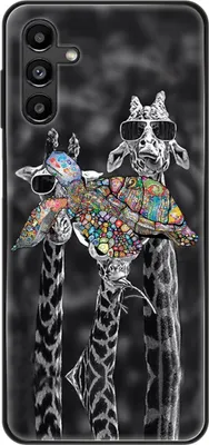 Produktbild von König Design Hülle kompatibel mit Samsung Galaxy A13 5G Kunststoff Soft Handyhülle - Handy Case Schildkröte