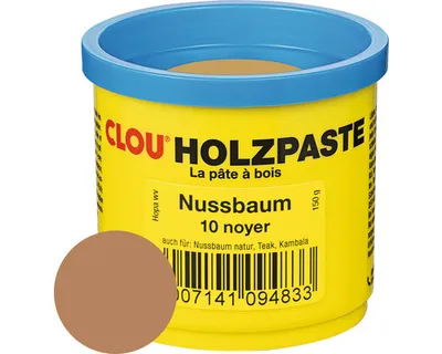 Produktbild von Clou Holzpaste nussbaum natur 150 g