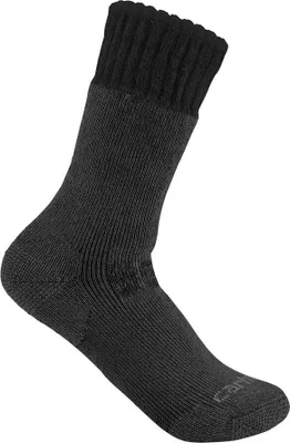 Produktbild von Carhartt SYNTHETIC WOOL BLEND BOOT SOCK SB6600M, Farbe:black, Größe:LRG