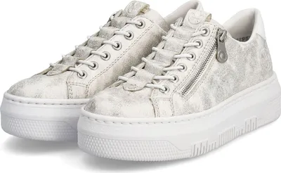 Immagine prodotto di Rieker Damen Sneaker goldweiss metallic, Damen:41 EU