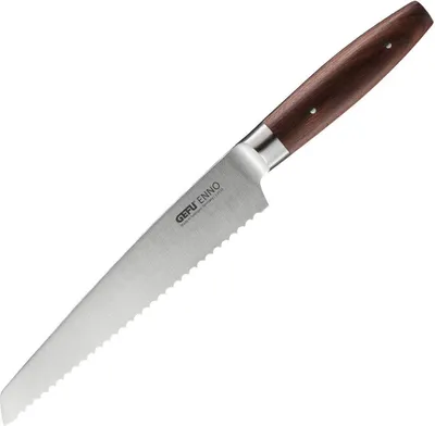 Zdjęcie produktu dla Nóż do chleba Gefu Enno 21 cm z ząbkowaną krawędzią