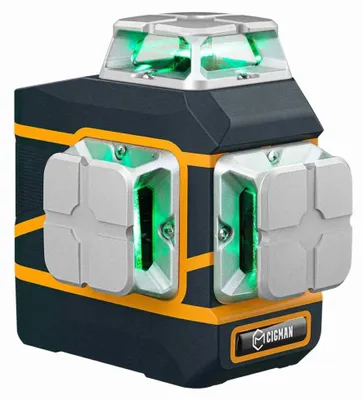 Image de Niveau laser 3D avec laser vert, 3 x 360°, autonivelant