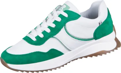 Produktbild von Rieker 'R-EVOLUTION' Damen Echtleder Sneaker weiss kombi, Damen:37 EU