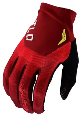 Produktbild von Troy Lee Designs Herren Handschuhe Ace , Reverb - Race Rot, L