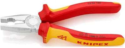 Image de Pince universelle 1000V 180mm - KNIPEX - 03 06 180