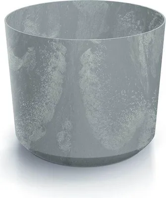 Produktbild von TUBO CONCRETE EFFECT Blumentopf 17,8 cm - Farbe: grau