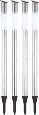 Produktbild von Globo Solarleuchte Edelstahl, 1xLED; 33961-4